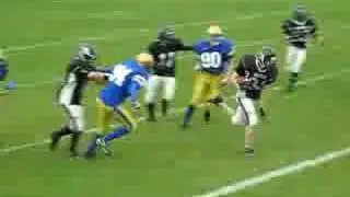 Clupp returns kickoff to the 3 yard line