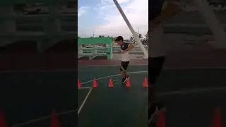 Entrenamiento funcional con conos - Zigzag