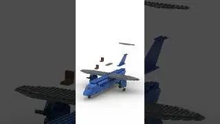 bombardier dash 8 q 400 by bb1505858 MOC speedbuild