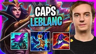 CAPS BRINGS BACK LEBLANC MID! | G2 Caps Plays Leblanc Mid vs Vladimir!  Season 2024