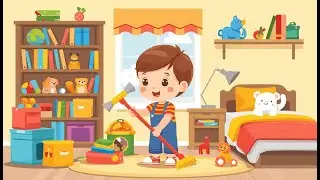 Learning to Clean Up | Kids Story for Children