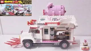 ASMR 이번엔 푸드트럭 레고조립이다~레고 몽키키드 픽시의 푸드트럭 80009  LEGO BUILD MONKIE KID PIGGY'S FOOD TRUCK