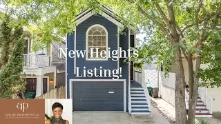 SOLD! UNDER CONTRACT IN 6-DAYS! New Listing in Houston Heights!