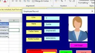 Userform in excel vba - 3 | Add Image