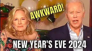Another AWKWARD Joe & Jill Biden interview on New Year&rsquo;s Eve
