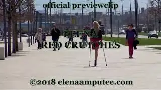 Elena amputee preview - Red Crutches