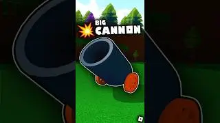 BIG CANNON 💥 Build a Boat for Treasure #buildaboatfortreasure #buildaboat #babft