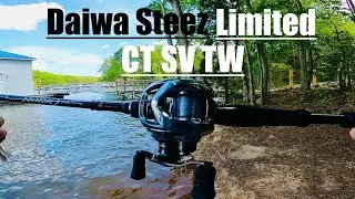 Bass Fishing @ Lake Norman 2025 Daiwa Steez Limited CT SV putting in WORK
