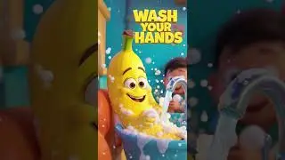 Wash Your Hands with SambaNana 🍌🧼 Fun Handwashing Song for Kids
