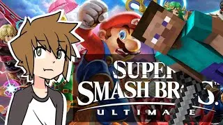 Trying MINECRAFT STEVE (Super Smash Bros: Ultimate)