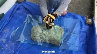 The Use of Indirect Percussion to Create Radial Fractures on Pane Glass