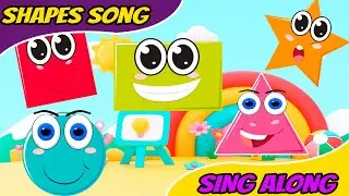 The Adventure of Shapes Train | Shape Song | Nursery Rhymes and Kids Song | Kids Fun Tube