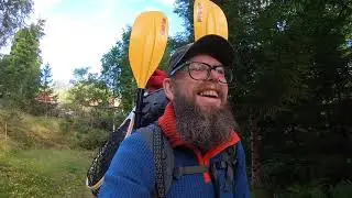 Pacraft tur på Mosjøen i Østmarka 13/09-2020