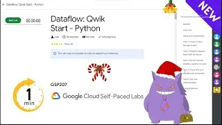 Dataflow: Qwik Start - Python | 