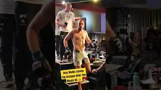 Uros Medic Leaves The Octagon After Tim Means KO At UFC Vegas 91 💥 #ufc #mma #ufcvegas #karynbryant