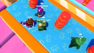 Fall Guys: 4 win streak in Survival of The Fittest