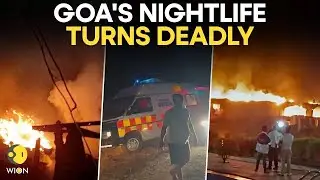 Goa Club Fire LIVE: Cylinder Blast Sparks DEADLY Inferno, 25 Dead After Dance Floor Erupts | WION