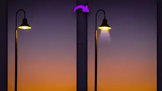Street Light Lamp Effect  || Spotlight Effect in Adobe Photoshop || Design With Frankee