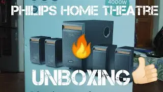 Philips Home Theatre (4.1) Unboxing and Sound Quality Test