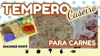 TEMPERO CASEIRO PARA CARNES/ SOLANGE MAD&Aacute;