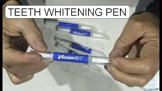 UNBOXING TEETH WHITENING PEN