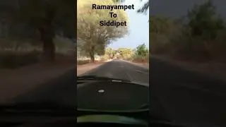 Evening time ramayampet to siddipet road🚘🚗🚖🚌🚍