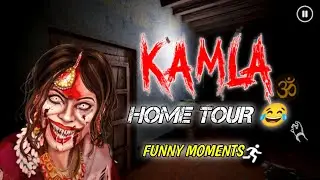 When I went to Kamla&rsquo;s house for a home tour ! Funny Moments 😂
