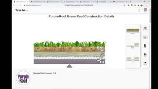 Purple-Roof Interactive Green Roof Construction Details