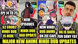 NARUTO SHIPPUDEN HINDI DUB BAD UPDATE | NEW HINDI DUB ANIME ON CR | GOJO OLD HINDI VOICE BACK !