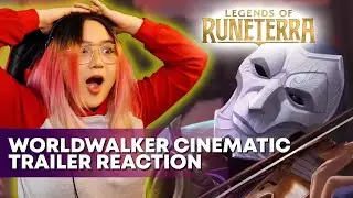 JHIN. A MAD ARTIST- Voice Actor Gamer reacts to Legends of Runeterra: Worldwalker Cinematic Trailer