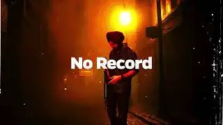 No Record(Visualizer) - Amantej Hundal | Jay Trak | New Punjabi Song 2025