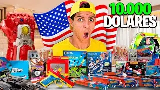 COMPREI $10.000 DE BRINQUEDOS DOS EUA *Brinquedos insanos !