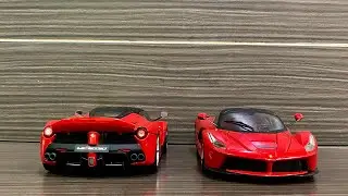 1/18 BBR vs Hotwheels LaFerrari scale model -  non AUTOart