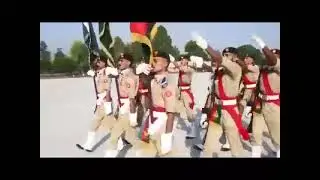 Azad Kashmir Regimental Centre | Parcham Party | Pakistan Army | Passing Out Parade BMT-17