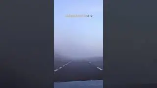 Huge CRASH in Foggy Weather!