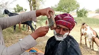 Barber Shave ASMR - Straight Razor Sounds & Sudsy Whispers[ASMR FAREED]💈