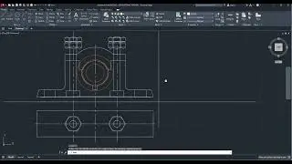 Plummer Block Drawing in AutoCAD | Part 2 | Top View Tutorial