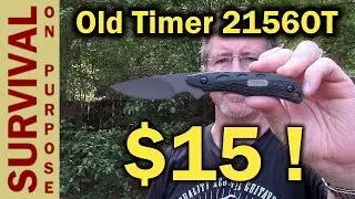 Old Timer 2156OT Caping Knife - Survival On A Shoestring