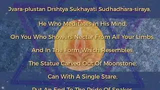 Soundaryalahari Sloka 20