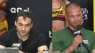 FILIPEK VS. TOMB - NAJLEPSZE MOMENTY NA DRUGIEJ KONFERENCJI PRASOWEJ PRZED FAME MMA 4