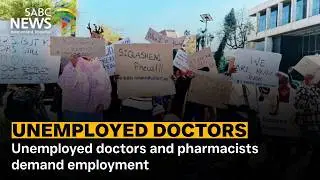 Unemployed doctors and pharmacists demand employment
