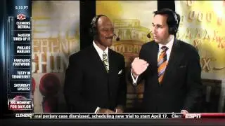 HD quality -  ESPN analysis - Baylor football beats TCU, Sept 2, 2011