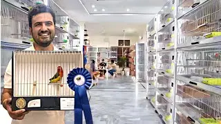 Visit Umer Masood (Judge) Birds Breeding Setup| Lovebird Farming| Birds Business| Business from Home