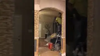 Installing a beautiful stone archway: a step-by-step guide#diy #homeimprovement #archway