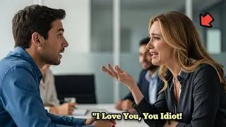 I Never Got My Boss’s Hints… Single Dad. Until One Day She Yelled in a Meeting, I Love You,You Idiot