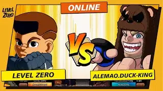 POCKET BRAVERY - LEVEL ZERO ( Brandon ) VS ( Arshavin ) ALEMAO.DUCK-KING - ONLINE VERSUS