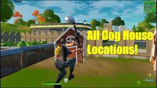 Fortnite DOG HOUSES Locations! Destroy Dog Houses FAST (Season 5 Quests/Challenge Guide)