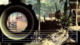 Battlefield: Bad Company 2 Xbox 360/PS3 Frame-Rate Comparison