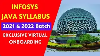 Infosys Latest Java Syllabus in Generic Training | Infosys Virtual Training for 2021 & 2022 Batch