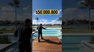 Внутри футуристического особняка во Флориде стоимостью 50 000 000 долларов.